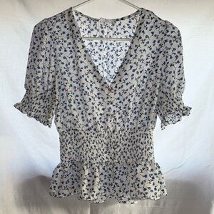 Sienna Sky Peplum Top - Size Medium